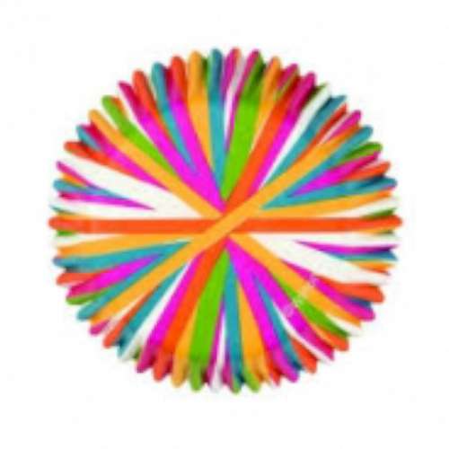 Mini Colour Wheel Cupcake Papers